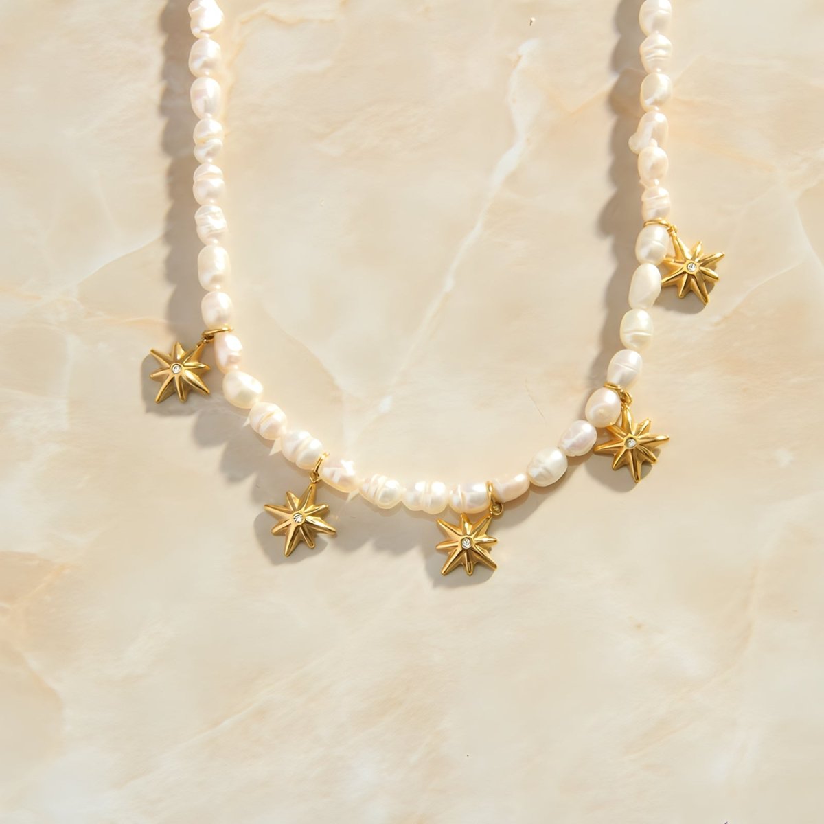 Star Pearl Necklace - Eden Bay